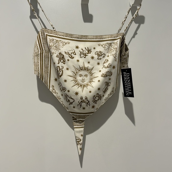 DANIELLE BERNSTEIN BANDANA TOP - Picture 3 of 7
